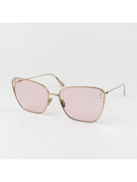 Dior Dior MISSDIOR B2U Women Sunglasses Gold Pink Butterfly CD40095U 10Y BRAND NEW