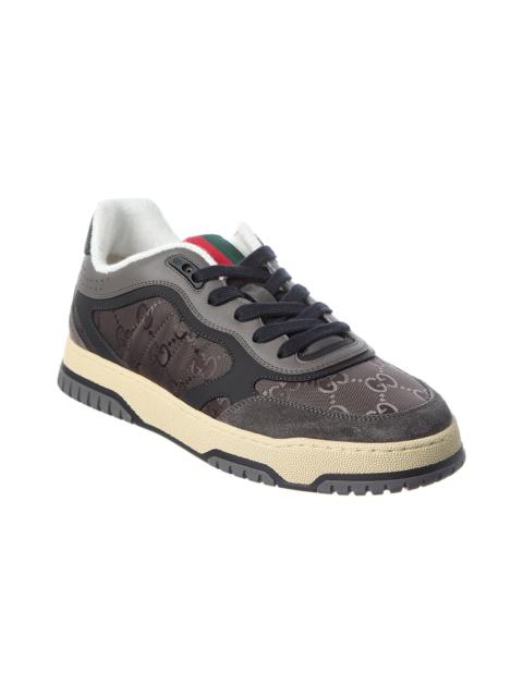 GUCCI Gucci Re-Web GG Nylon & Suede Sneaker