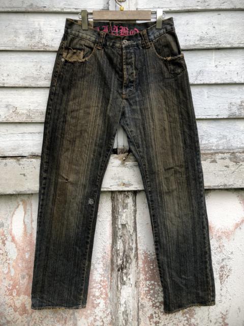 Other Designers Billabong - Billabong Distressed Flare Denim Rusty Bleach