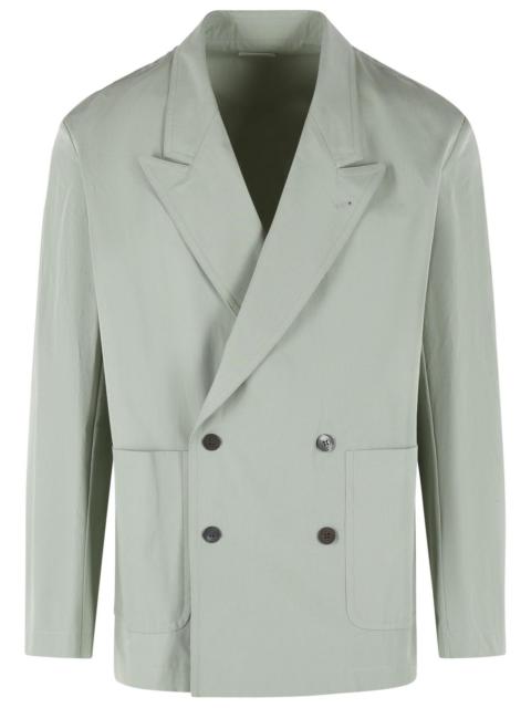 Dries Van Noten Dries Van Noten 'CAPLANS' Green Cotton Blazer