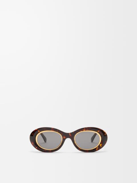Loewe Mini Anagram Oval sunglasses