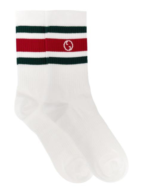 Gucci Men Nastro Web Logo Socks