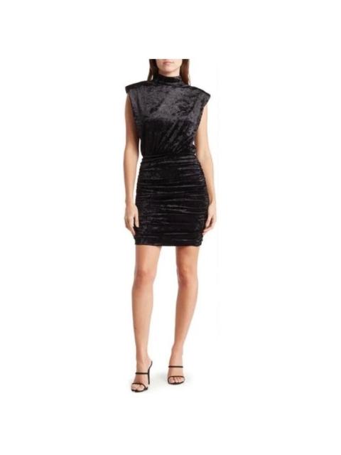 Other Designers Ronny Kobo Collection - NWT Ronny Kobo Adele Mini Dress Black Crushed Velvet
Sleeveless Small $240