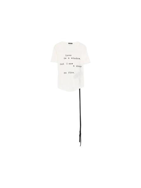 Ann Demeulemeester Ann Demeulemeester White Tops - T-Shirts & Jerseys Women