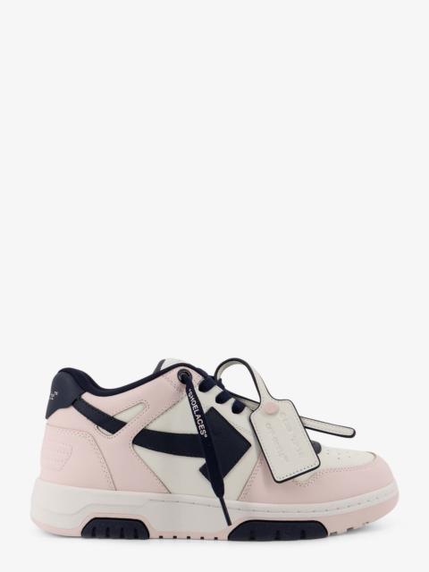 Off-White Off-White Out Of Office Leather Sneakers Pink