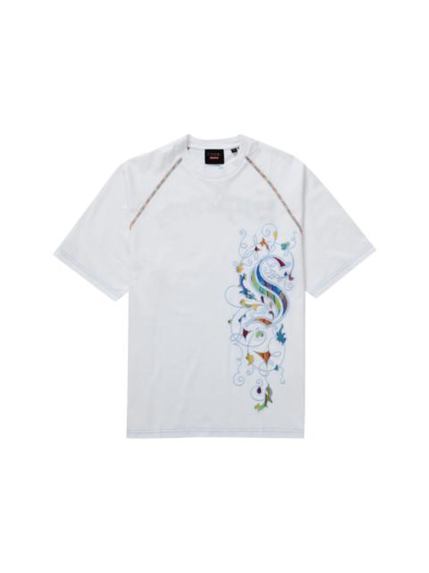 Supreme Supreme Coogi Raglan S/S Top White