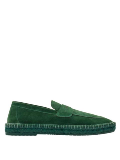 FERRAGAMO Ferragamo Dark Brilliant Green Espadrilles Loafers