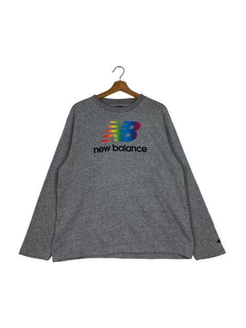 New Balance NEW BALANCE Colorful Big Logo Sweater #0204-C10