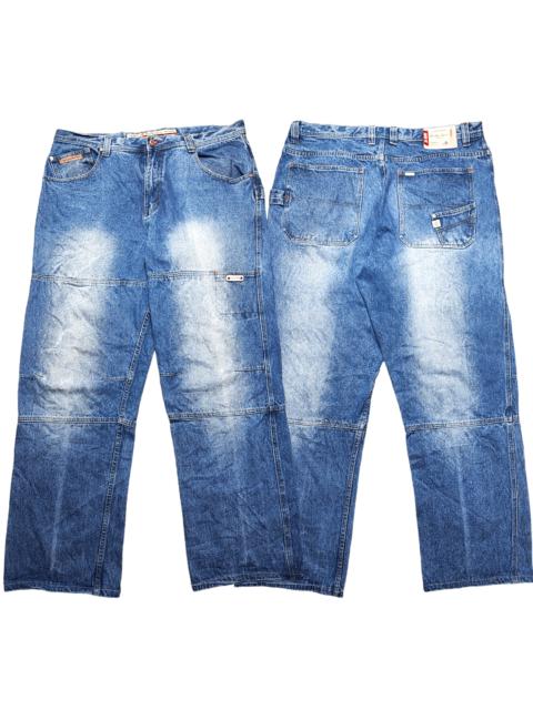 Other Designers BAGGY DOUBLE KNEE VINTAGE Y2K BROOKLYN XPRESS JEANS