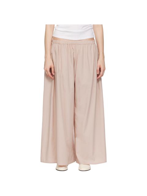 BASERANGE Pink Cable Lounge Pants