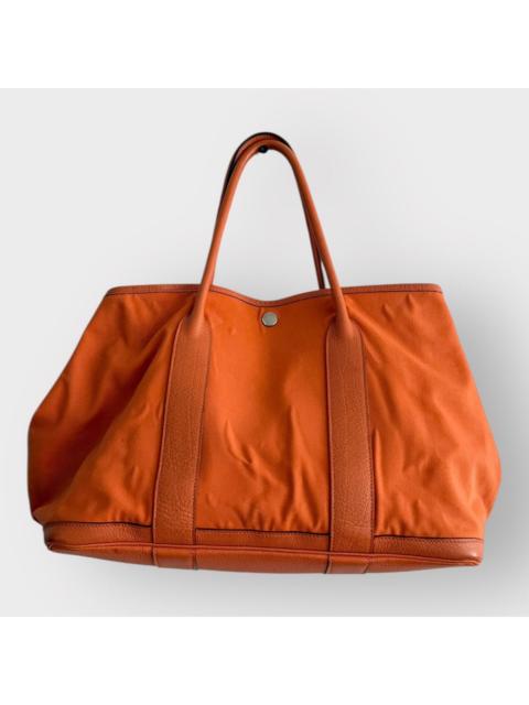 Hermès STEAL! Hermès Toile Negonda Garden Party Tote 36