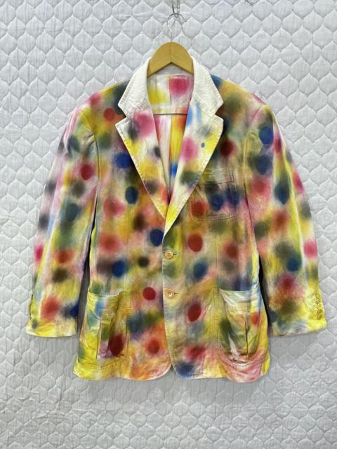 GUCCI (Ss). GUCCI CUSTOM PAINTING BLAZER