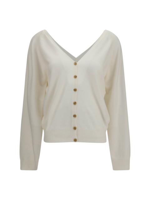 LISA YANG Lisa Yang Jiani Cashmere Cardigan Cream