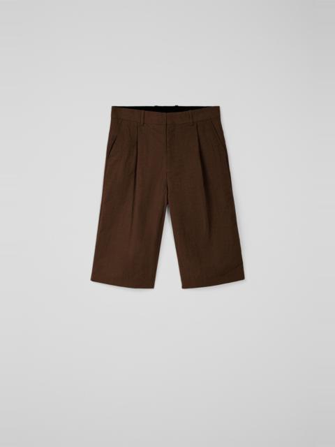 CAMPERLAB Brown Technical Suit Shorts