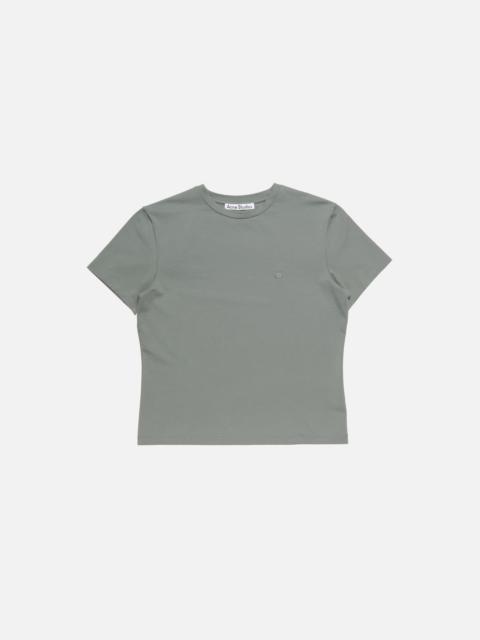 Acne Studios T-shirt - regular fit - Stone grey