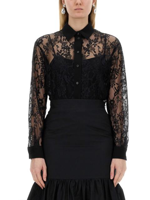 Moschino Moschino Women Lace Shirt