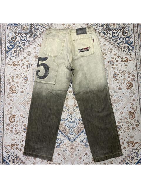 Other Designers Vintage - 2000S Y2K FUBU GRADIENT DYED JEANS PANTS
