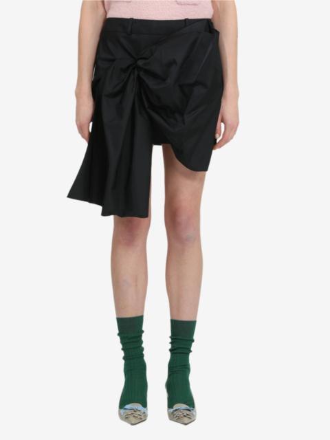 N°21 MINI SKIRT WITH MAXI BOW
