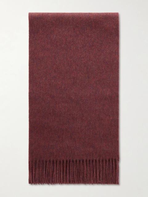 Johnstons of Elgin Fringed Cashmere Scarf