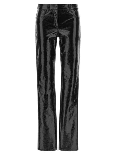 courrèges Courreges Women Straight Vinyl Pants