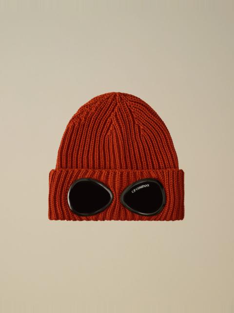 C.P. Company Extrafine Merino Wool Goggle Beanie