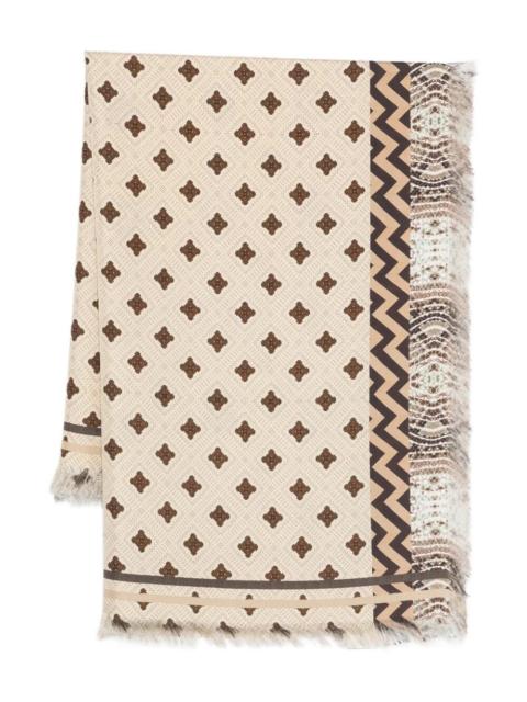 Pierre-Louis Mascia "Aloeuw" 135X195 Cm 4Cm Fringe Scarf