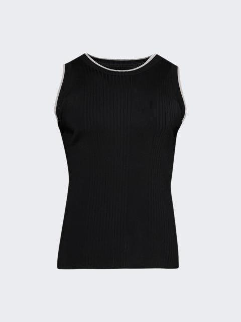 AMIRI Ribbed Tank Top Black
