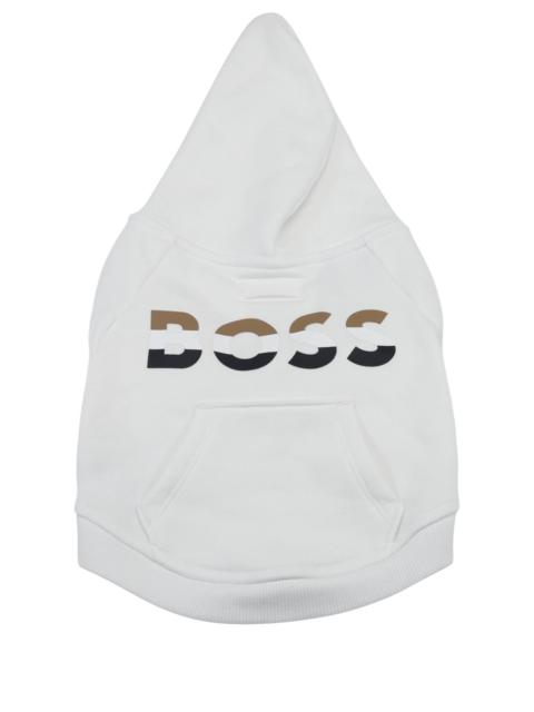 BOSS DOG HOODIE WITH ICONIC STRIPE LOGO