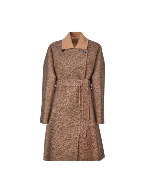 Max Mara Double-breasted Belted Coat
