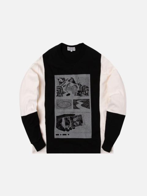Cav Empt 2019 HEAVYWEiGHT SiLVER CARD L/S HiGH DENSiTY 3M REFLECTiVE