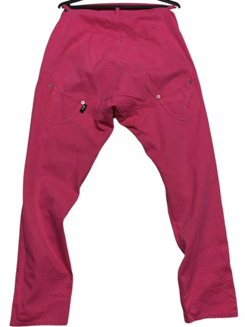 ISSEY MIYAKE Hot pink hip hop pants mercibeaucoup
