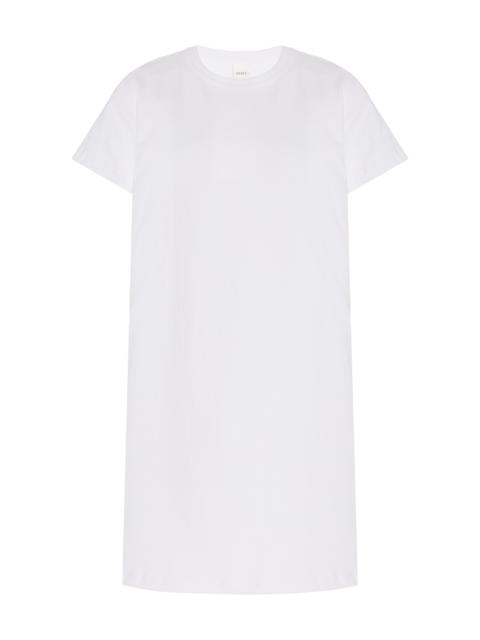 LESET The Margo Cotton Dress white