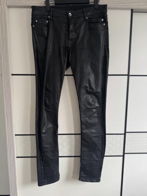 Rick Owens Rick Owens glossy waxed pants