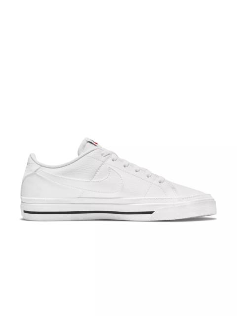 Nike Court Legacy Next Nature "White/White/Black/Volt" Women's Shoe