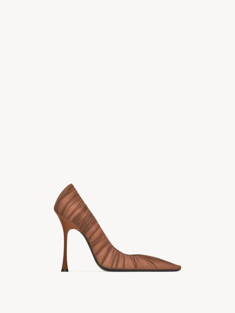 EMMANUELLE PUMPS IN DRAPED JERSEY