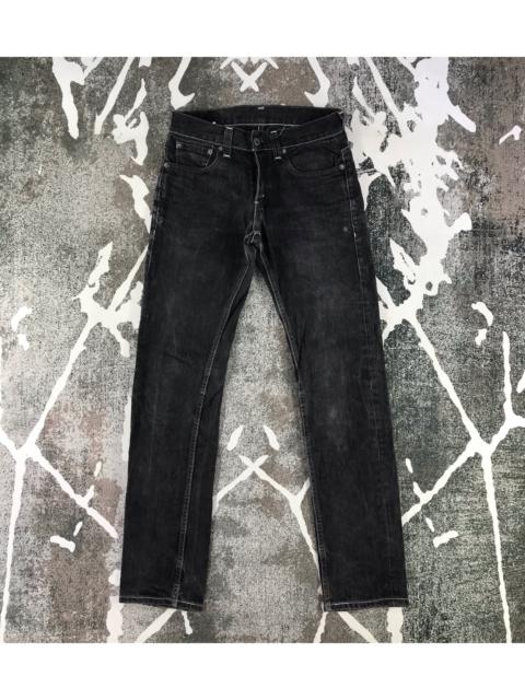Other Designers Vintage - Vintage Levi's 511 Jeans Faded Black Denim KJ1416
