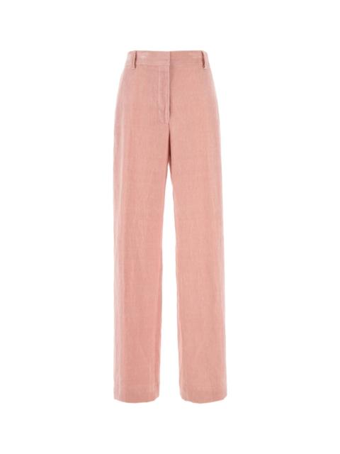 Dries Van Noten Pink velvet Pixy pant