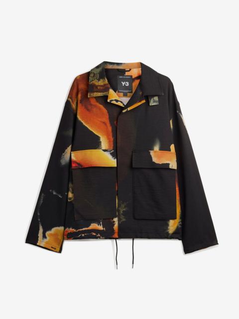 Y-3 Y-3 Black AOP Sport Uniform Coach Jacket