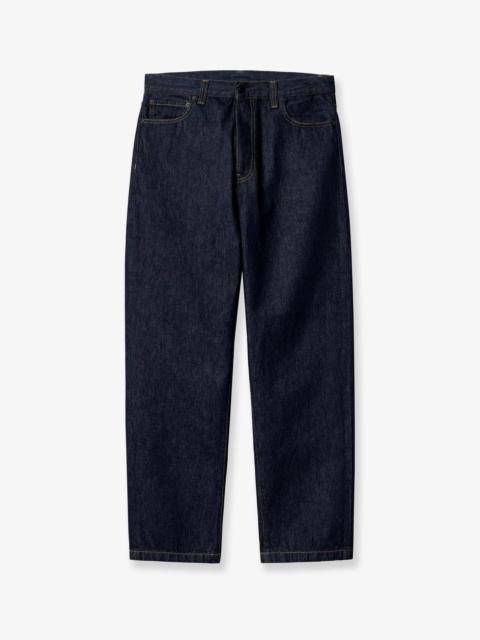 Carhartt WIP Carhartt Wip Aaron Pant Jeans In Blue Denim With Washed Out Effect