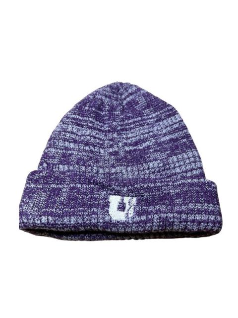 Other Designers Apollo Beanie Winter Hat 100% Acrylic Chunky Knit Thinsulate Purple Marled OS