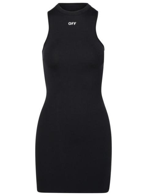Off-White Off-white 'ROWING' Black Polyamide Dress