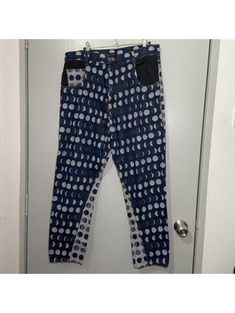 Other Designers Issey Miyake - Frapbois Moon Phase Lover Boy Baggy Jeans