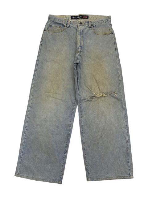 Other Designers Archival Clothing - BAGGY🔥GL HEART DISTRESSED BAGGY DENIM JEANS