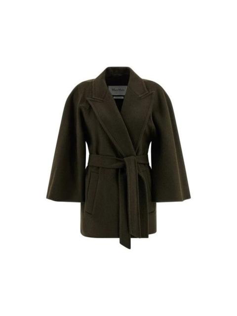 Max Mara MAX MARA Verna Green Coat New & Authentic (Women's size:IT 3
