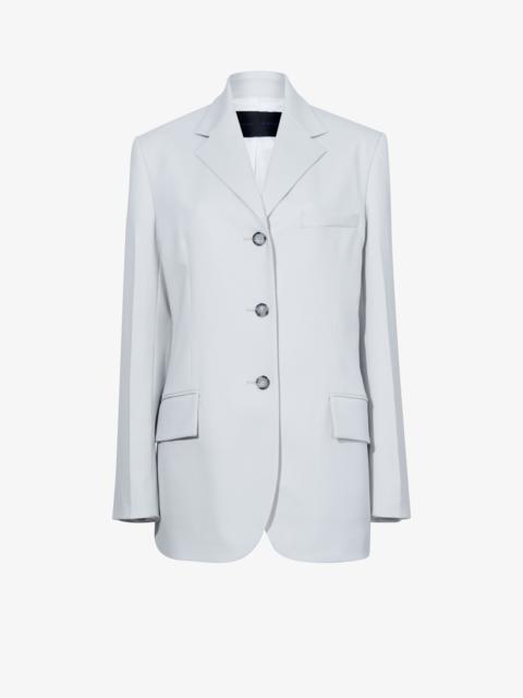 Proenza Schouler Archer Jacket in Wool Twill Suiting