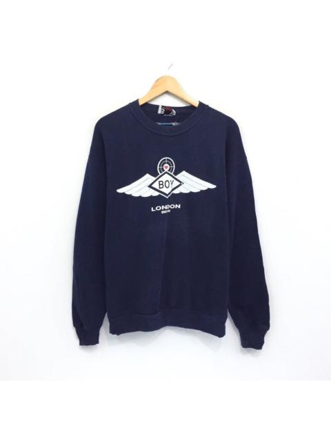 Other Designers True Vintage Rare Boy London Sweatshirt Crew Neck Pullover