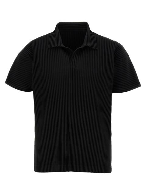 Homme Plisse' Issey Miyake Men Pleated Polo Shirt