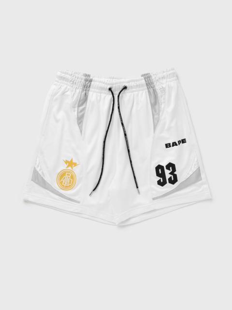 MULTI LOGO RELAXED FIT SOCCER SHORTS