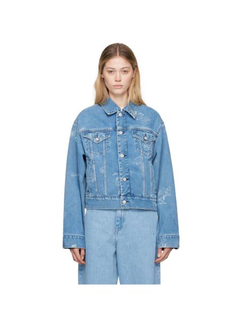 Carhartt Blue Stamp Denim Jacket