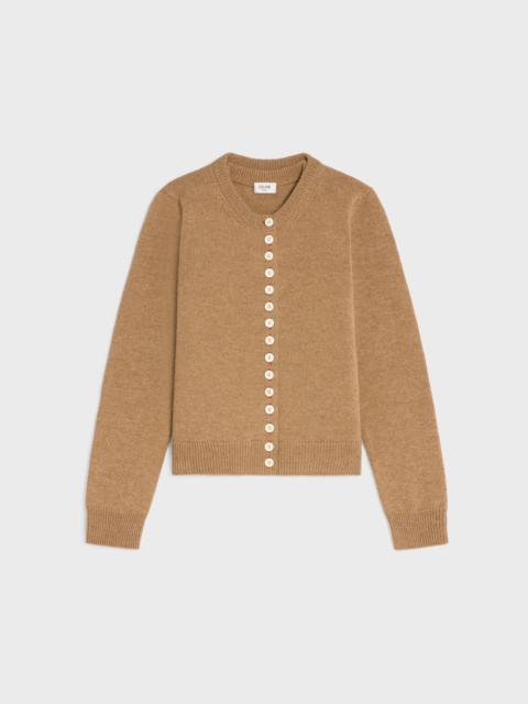CELINE twinset cardigan IN heritage cashmere